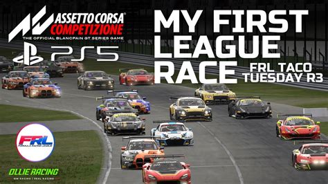 ACC on PS5: Sim Racing at it's BEST! My first league race - YouTube