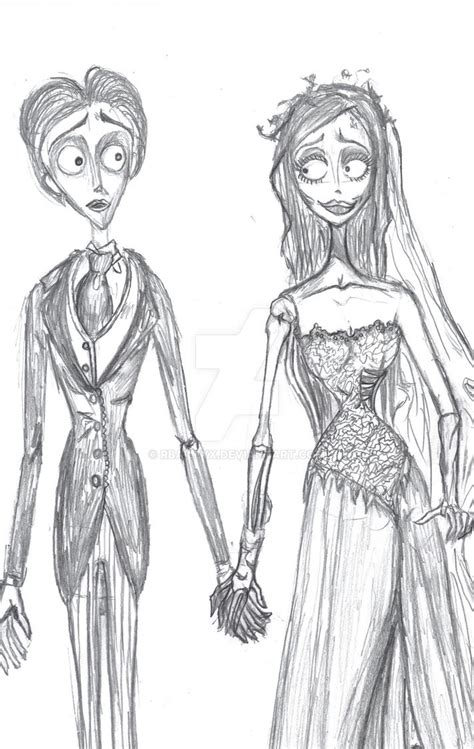 Corpse Bride-Emily and Victor by RBaileyx on DeviantArt