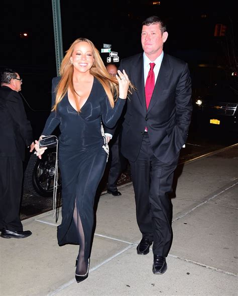 MARIAH CAREY and James Packer Out in New York 01/21/2016 – HawtCelebs