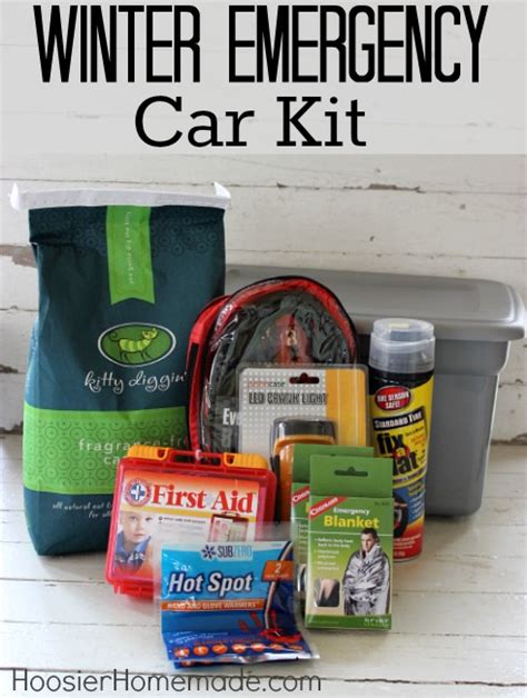 Winter Emergency Car Kit - Hoosier Homemade