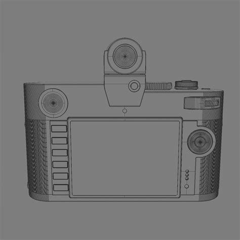 digital camera leica m 3d model