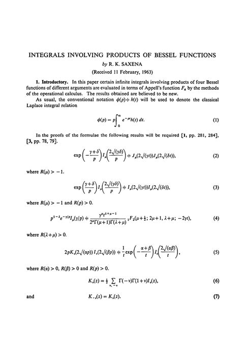 (PDF) Integrals involving products of Bessel functions — II