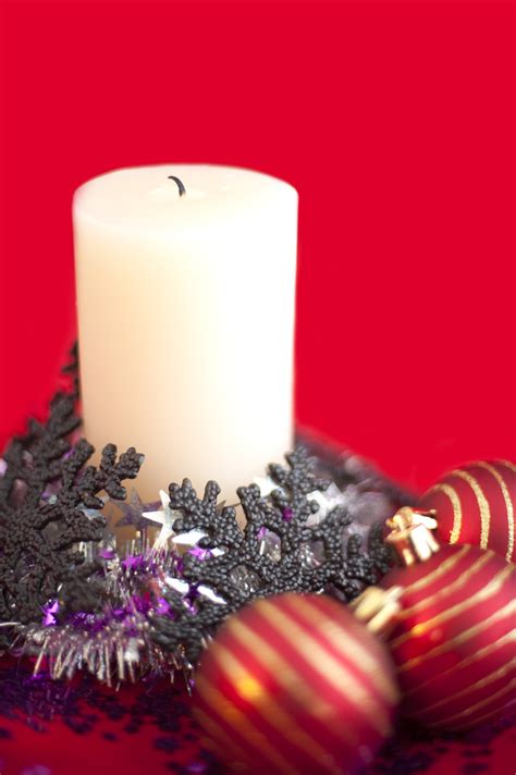 Free Stock Photo 3654-festive candle | freeimageslive