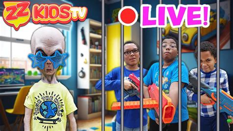 NEW ZZ Squad LIVE Show 🔴 | 24hr ZZ Kids TV Marathon - YouTube