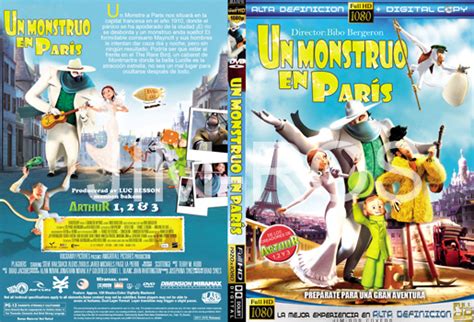 Dvd Covers Jim-Ros: A Monster in Paris (Un Monstruo en París)