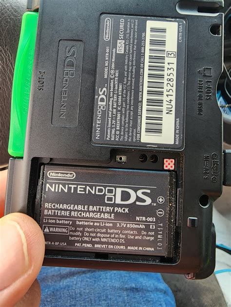 Original 3ds battery replacement : r/Nintendo3DS