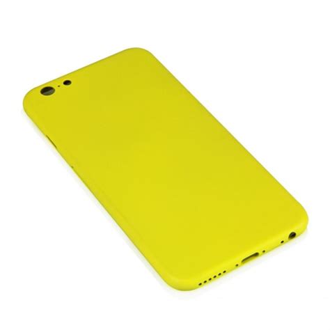 iphone 6s Ceramic yellow back housing