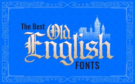 19 Best Old English Fonts For Label Designing Graphic - vrogue.co