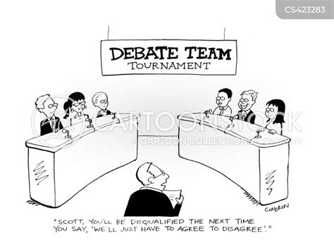 Debate Team Cartoons and Comics - funny pictures from CartoonStock