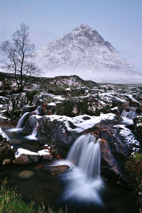 Winter Falls, Glencoe, by the truly awesome English nature photographer ...