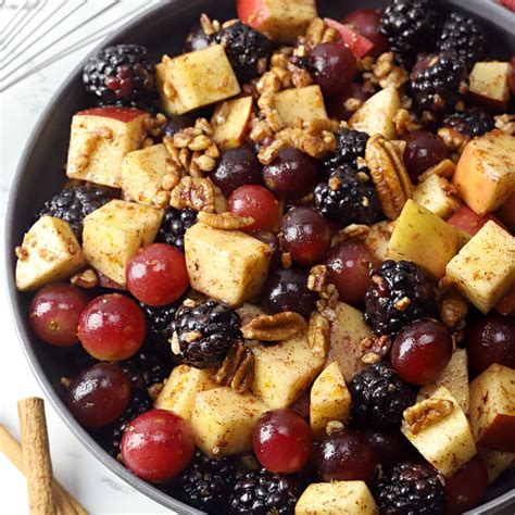 Fall Fruit Salad - The Toasty Kitchen