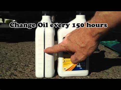 Onan Qg 4000 Oil Change