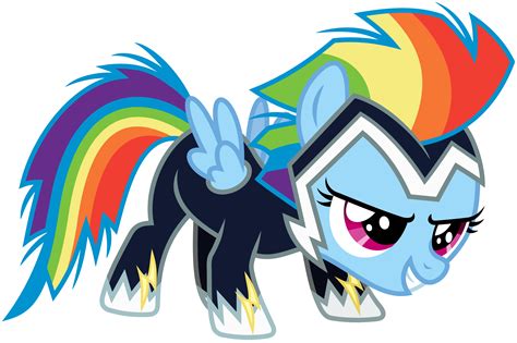 Rainbow Dash Filly in a Zap Costume by imageconstructor on DeviantArt