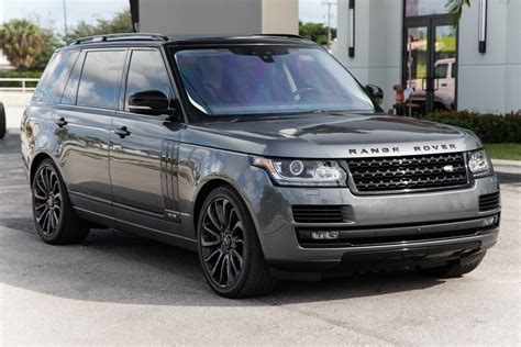 Used 2017 Land Rover Range Rover Supercharged LWB For Sale ($82,900) | Marino Performance Motors ...