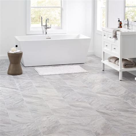 White Marble Bathroom Floor Tiles – Flooring Ideas