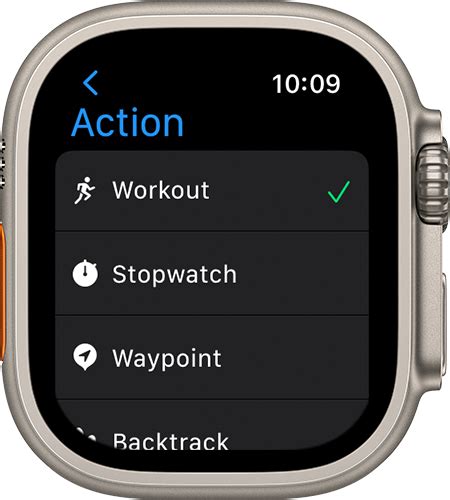 Use the Action button on Apple Watch Ultra – Apple Support (UK)