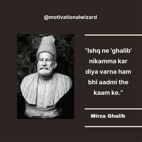 Life Inspiring Mirza Ghalib Quotes