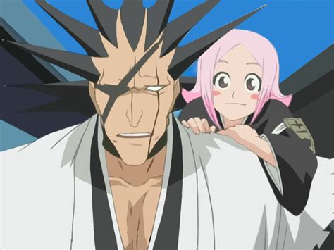 Bleach: Kenpachi and Yachiru. Bruiser and morality pet for the win. | Bleach funny, Bleach anime ...