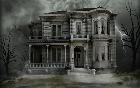 Haunted House Wallpapers Desktop - Wallpaper Cave