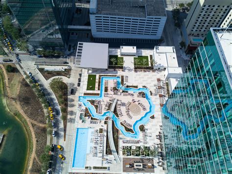 Texas shaped pool at Marriott downtown. : r/houston