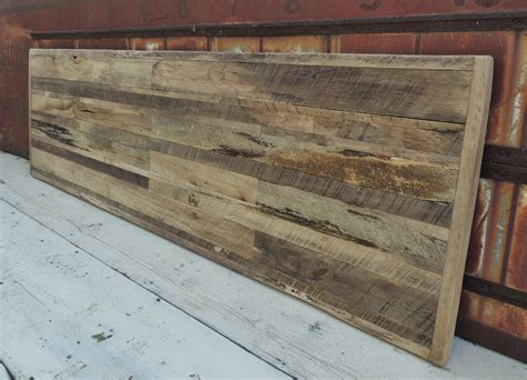 Barnwood Wall Art (67-5/8" x 20-1/2") - Reclaimed Wood Wall Art ...