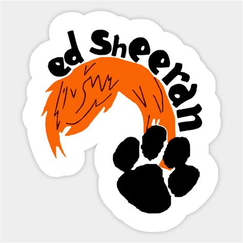 ed sheeran logo - Ed Sheeran Logo - Sticker | TeePublic