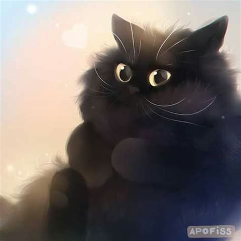 Pin on too cute. | Cats illustration, Cute animal drawings, Black cat art