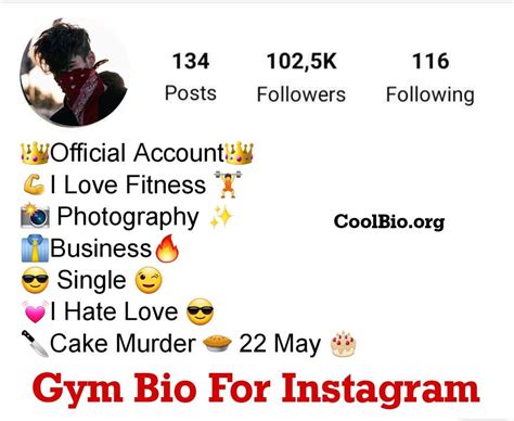 BEST 150+ Gym Bio For Instagram | Gym & Fitness Bio - Cool Bio