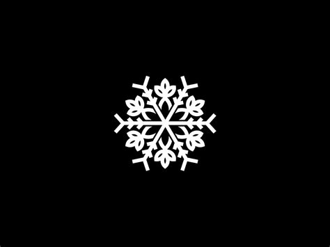 Neat Snow Logo Snowflake Flower | Instagram logo, Geometric tattoo design, Snowflakes