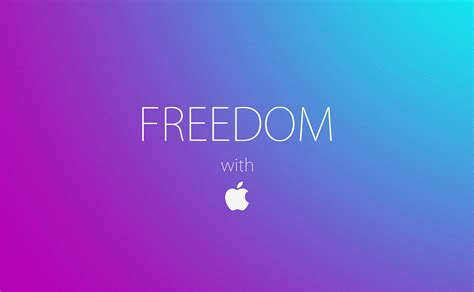 [Graphic Design]-Freedom with Apple on Behance