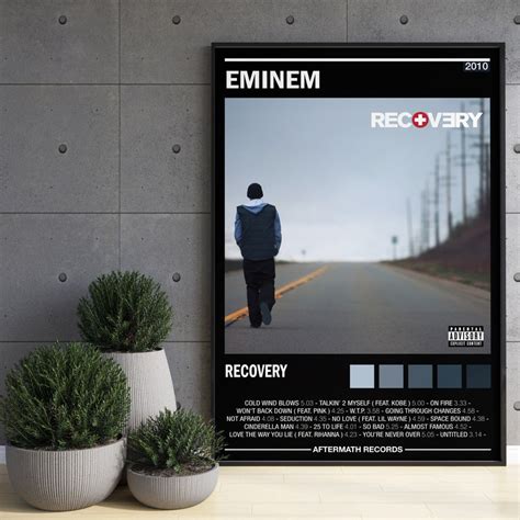 Eminem Poster Recovery Album Cover Album Wall Art Home Decor Eminem ...