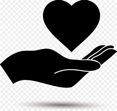 Free Hand Heart Silhouette, Download Free Hand Heart Silhouette png images, Free ClipArts on ...