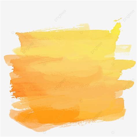 Watercolor Splash Ink White Transparent, Yellow Watercolor Splash Ink, Yellow Ink, Cartoon ...