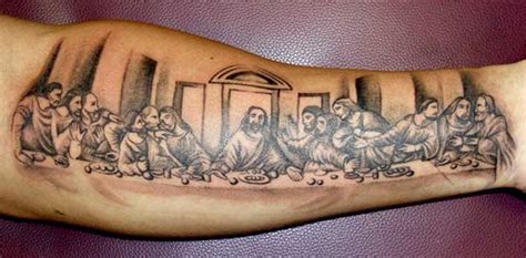 55 Tatuagens da Santa Ceia para Inspirar Sua Próxima Tattoo