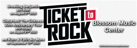 Ticket To Rock (Includes Tickets To All Performances) [CANCELLED] Tickets | 1 August 2020 ...