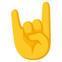 Sign of the Horns Emoji | Emoji Sign of the Horns Meaning