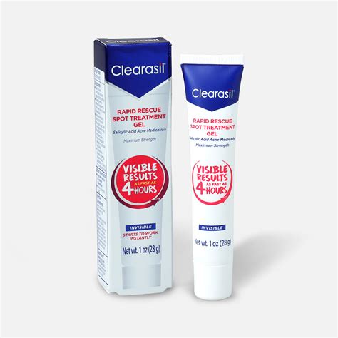 Clearasil Rapid Rescue Acne Spot Treatment Gel, 1oz.