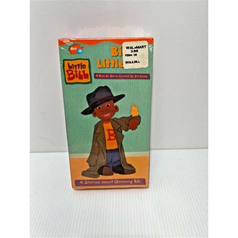 Big Little Bill Nick Jr. VHS 2001 Bill Cosby 4 Stories About Growing up ...