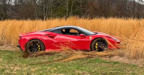 Watch This YouTuber Destroy His $400,000 Ferrari F8