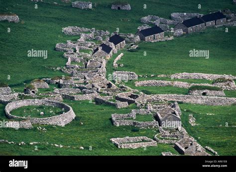 The Old Village Hirta St Kilda Scotland Stock Photo - Alamy