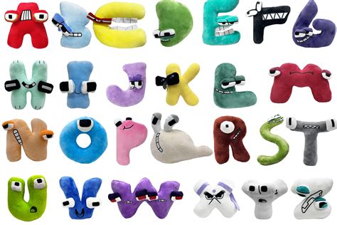 Buy AigoAnyou Alphabet Lore Plush, Alphabet Lore Plush Animal Toys, Fun ...