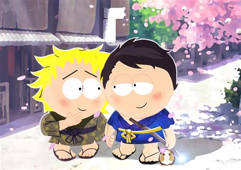 Craig and Tweek in Japan - Happy pride month guys!