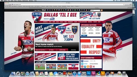 FC Dallas by Erik Davila at Coroflot.com