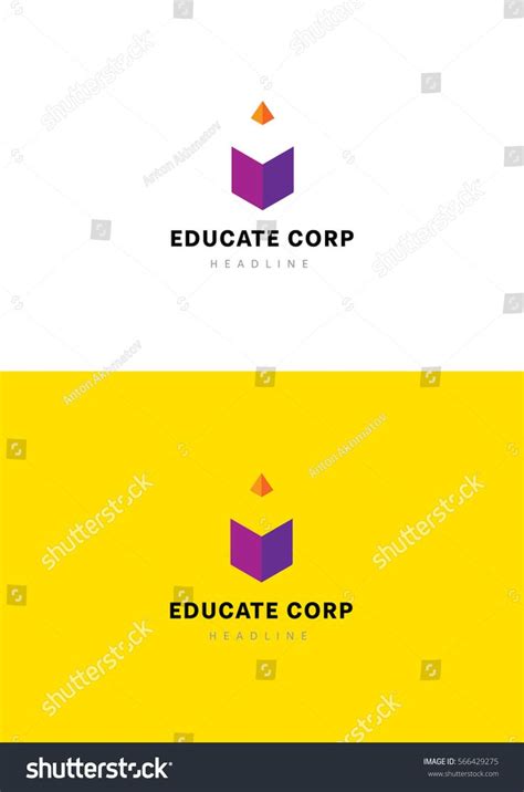 Fast Educate Logo Template Stock Vector (Royalty Free) 566429275 | Shutterstock | Logo templates ...