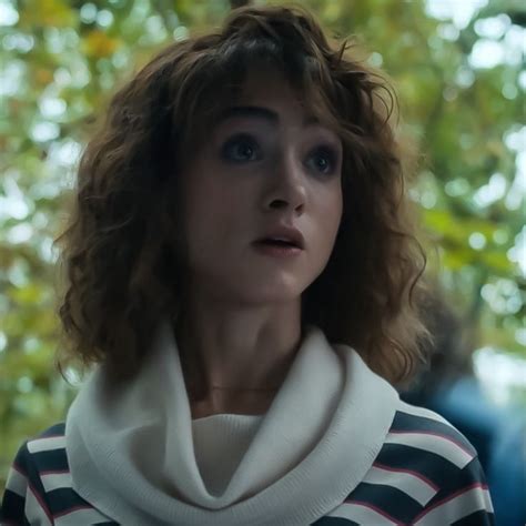 natalia dyer as nancy wheeler in stranger things season 4 in 2022 ...