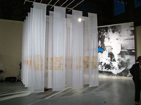 Hanging installation art by Tessie Barrera Scharaga. | Fabric ...