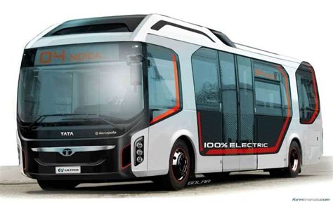 Tata Ultra Electric Bus Concept Looks to Future of Public Transport Bus ...