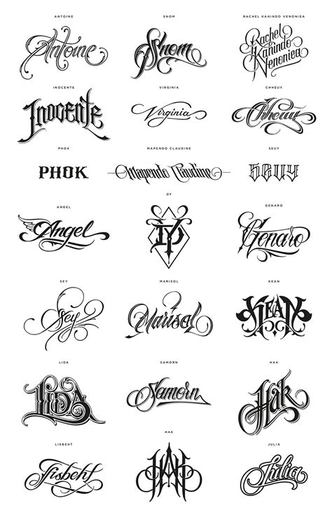 Martin Schmetzer | Tattoo name fonts, Name tattoo designs, Tattoo ...