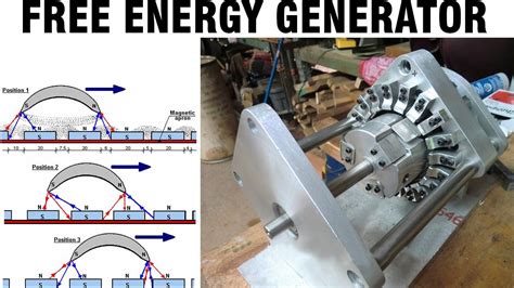 Free Energy Generator - Howard Johnson Permanent Magnet Motor | Free energy generator, Free ...