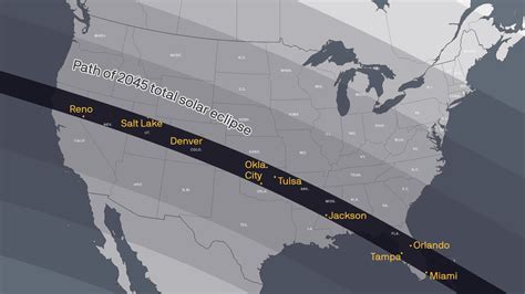 2045 solar eclipse puts Colorado and Denver area in path of totality - Axios Denver